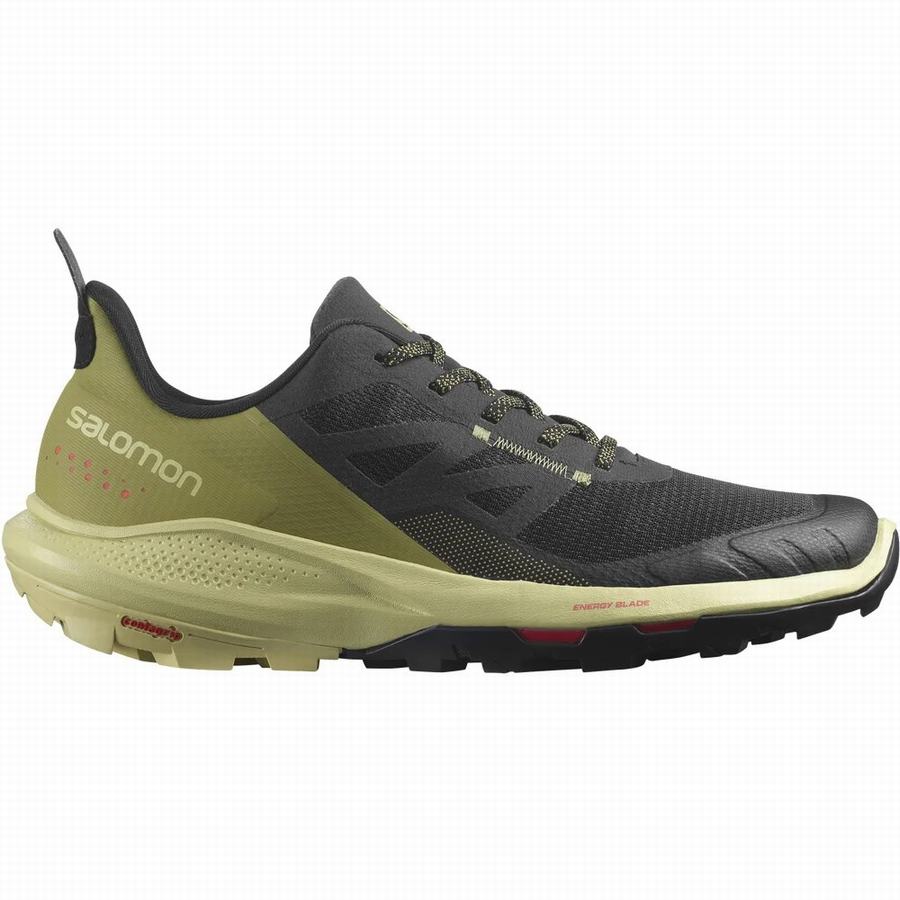 Salomon Outpulse Férfi Túracipő Olivazöld/Fekete (DQP10041QR)